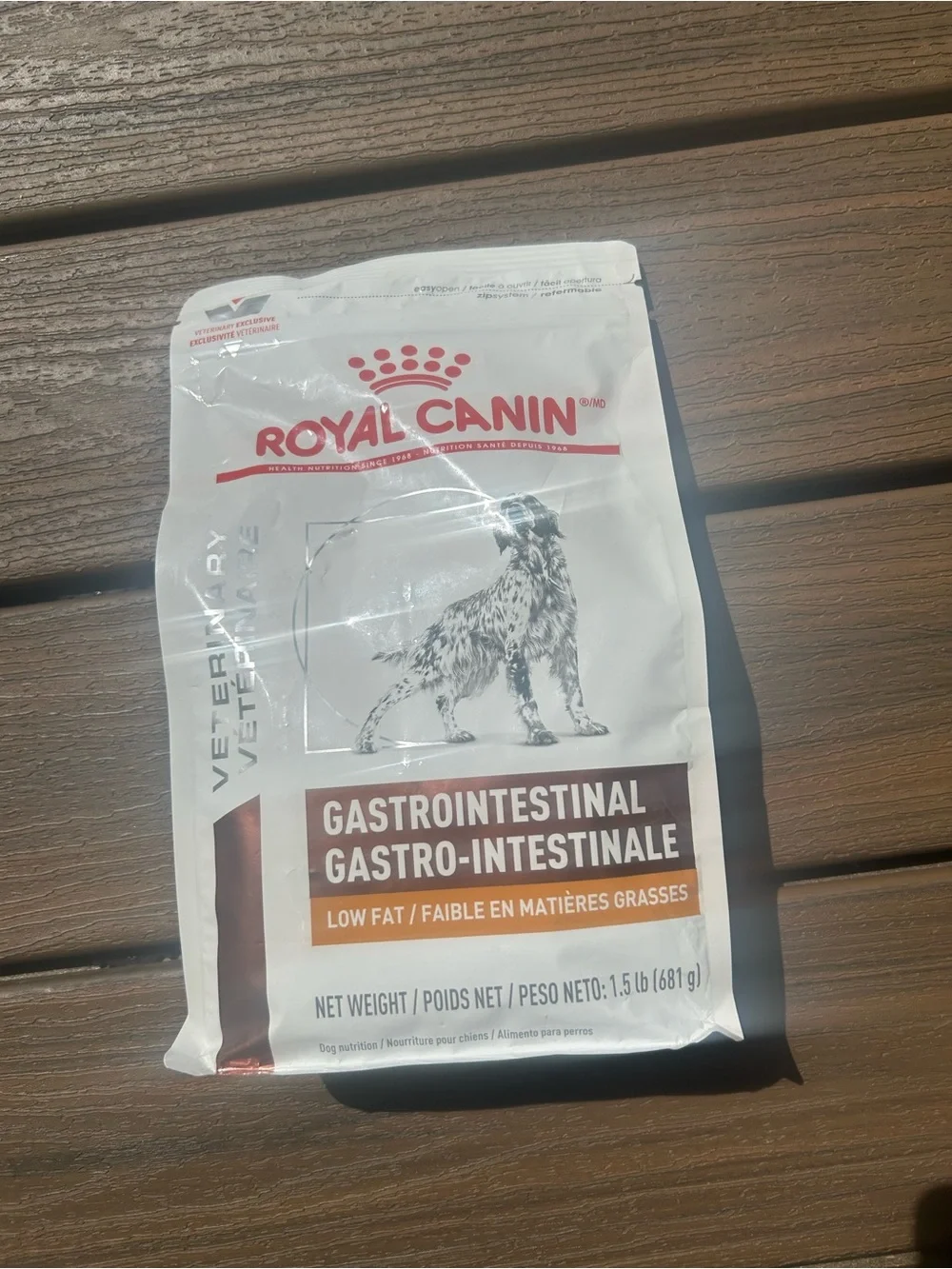 Gastrointestinal Low Fat Dog Food - White
